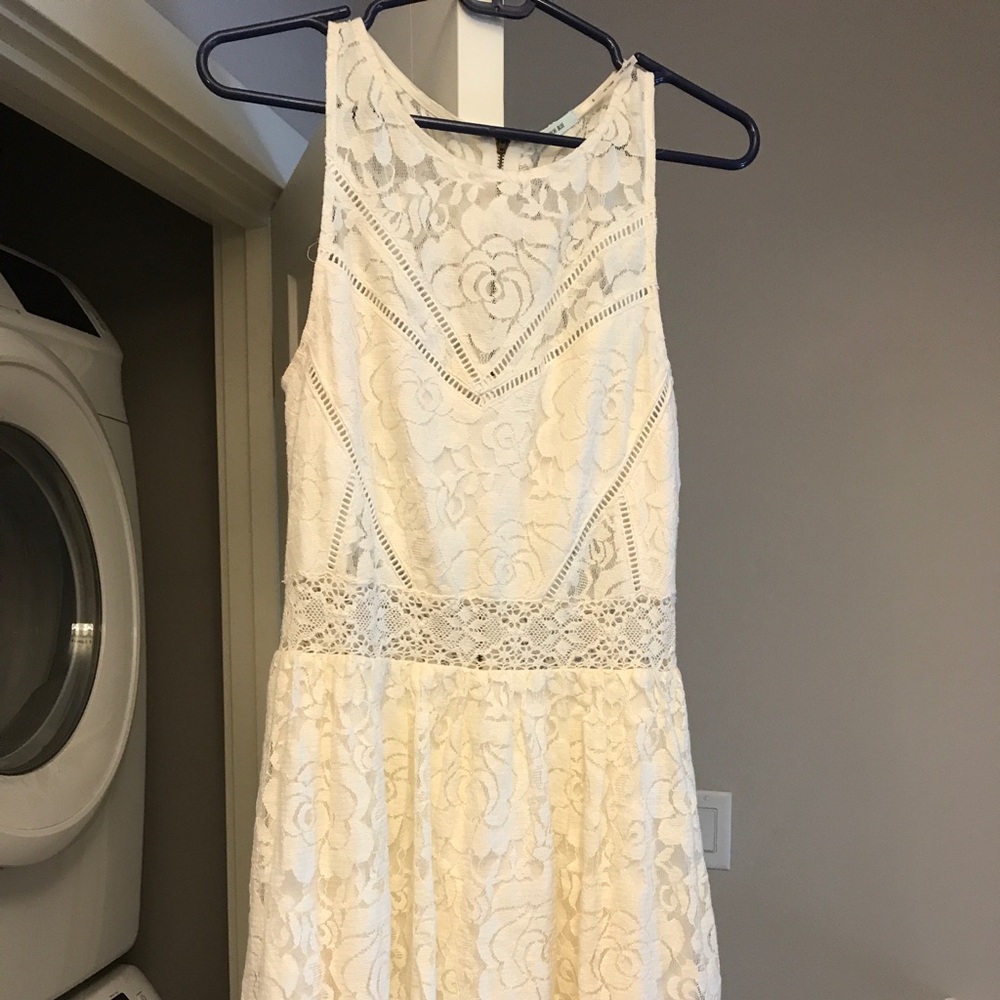 White Lace UO dress